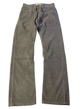 Levi’s 514 Slim Straight Corduroy Pants Grey 30x32